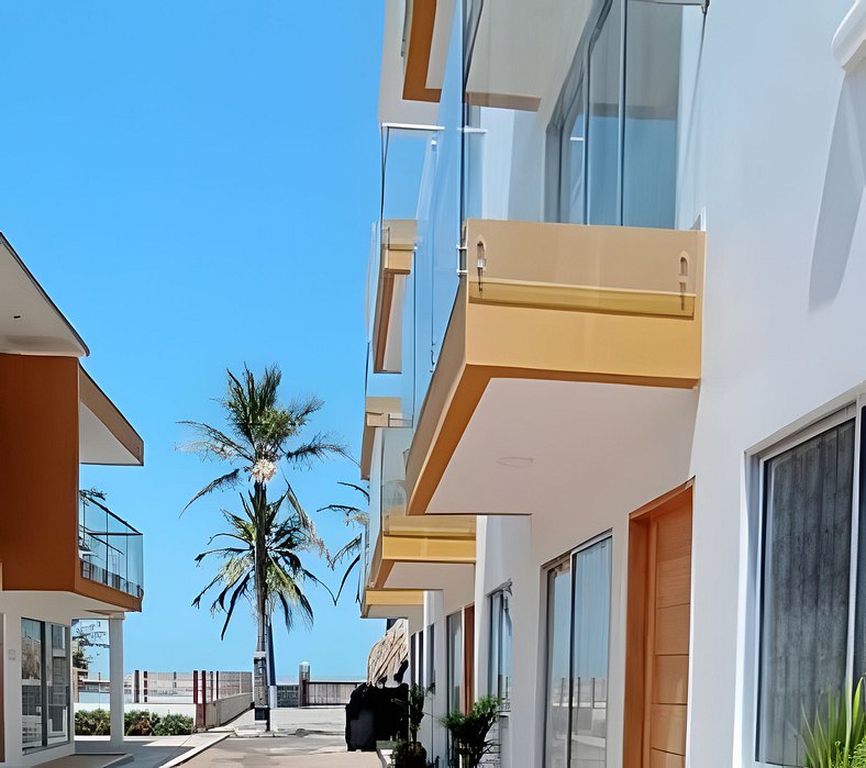 Beautiful Apartment facing the sea San Bernardo