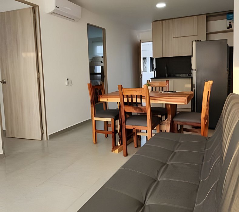 Hermoso Apartamento frente al mar San Bernardo