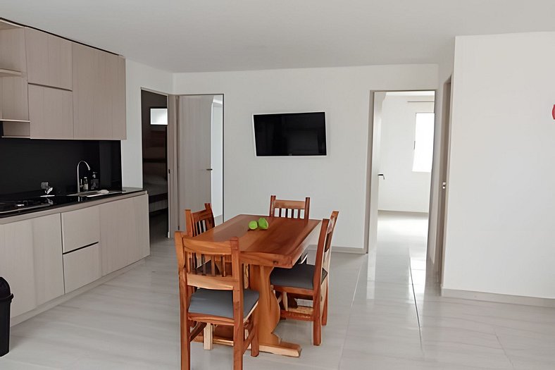 Hermoso Apartamento frente al mar San Bernardo